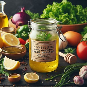 CBD infused Lemon Vinaigrette